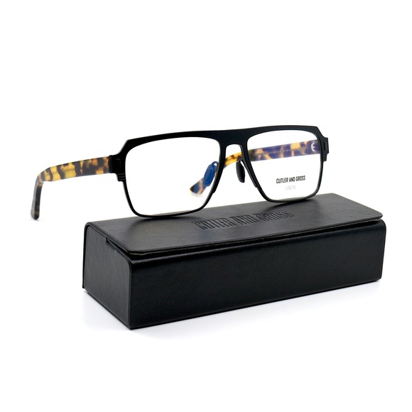 Cutler and Gross Other - NEW CUTLER AND GROSS OF LONDON CGOP-1364 BLACK/HAVANA EYEGLASSES